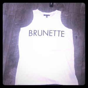 COPY - Brunette The Label Tank
